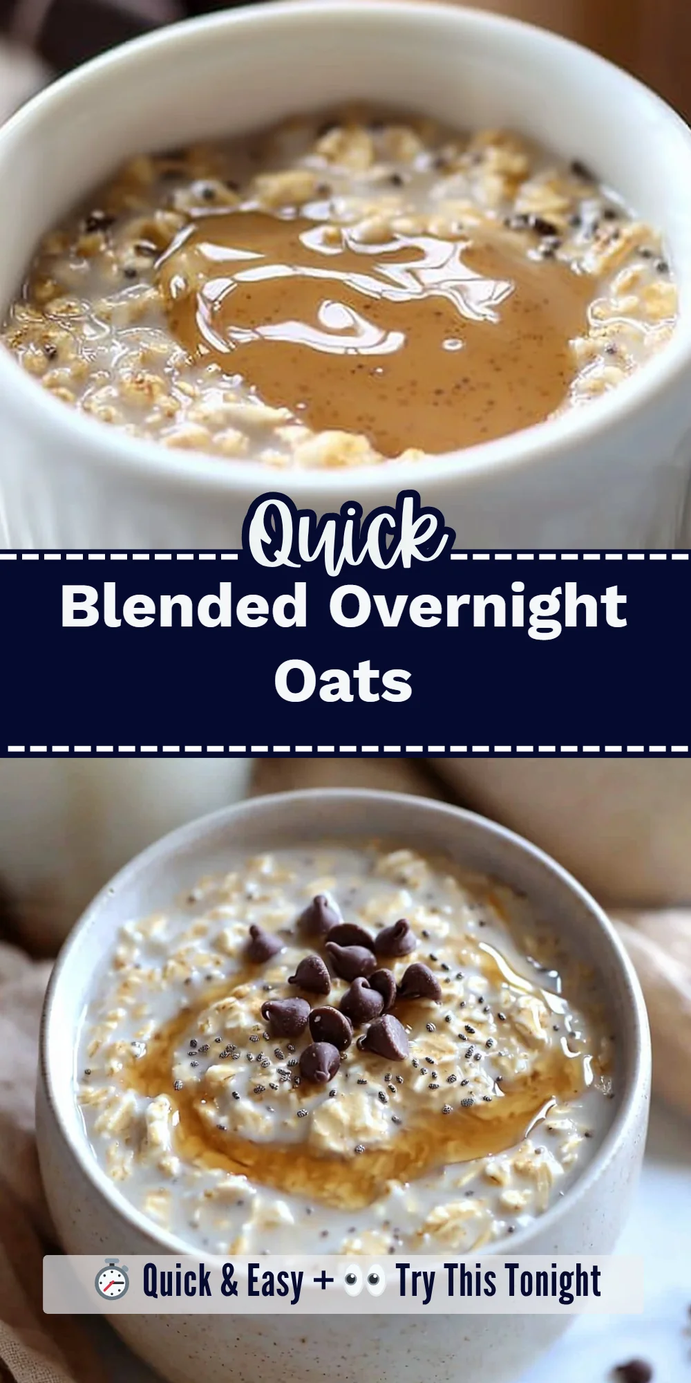 Blended Overnight Oats