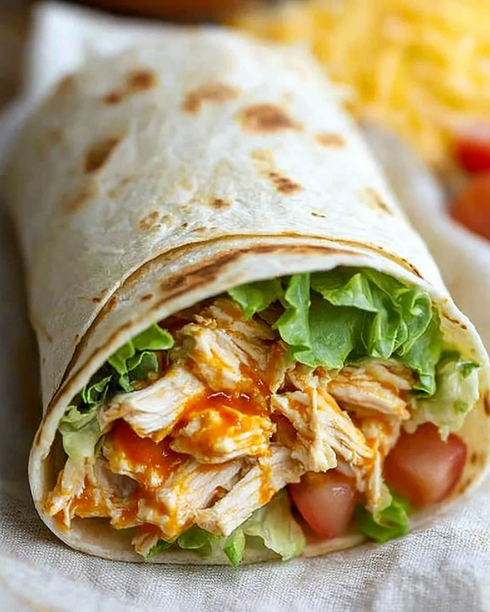 Buffalo Chicken Wraps