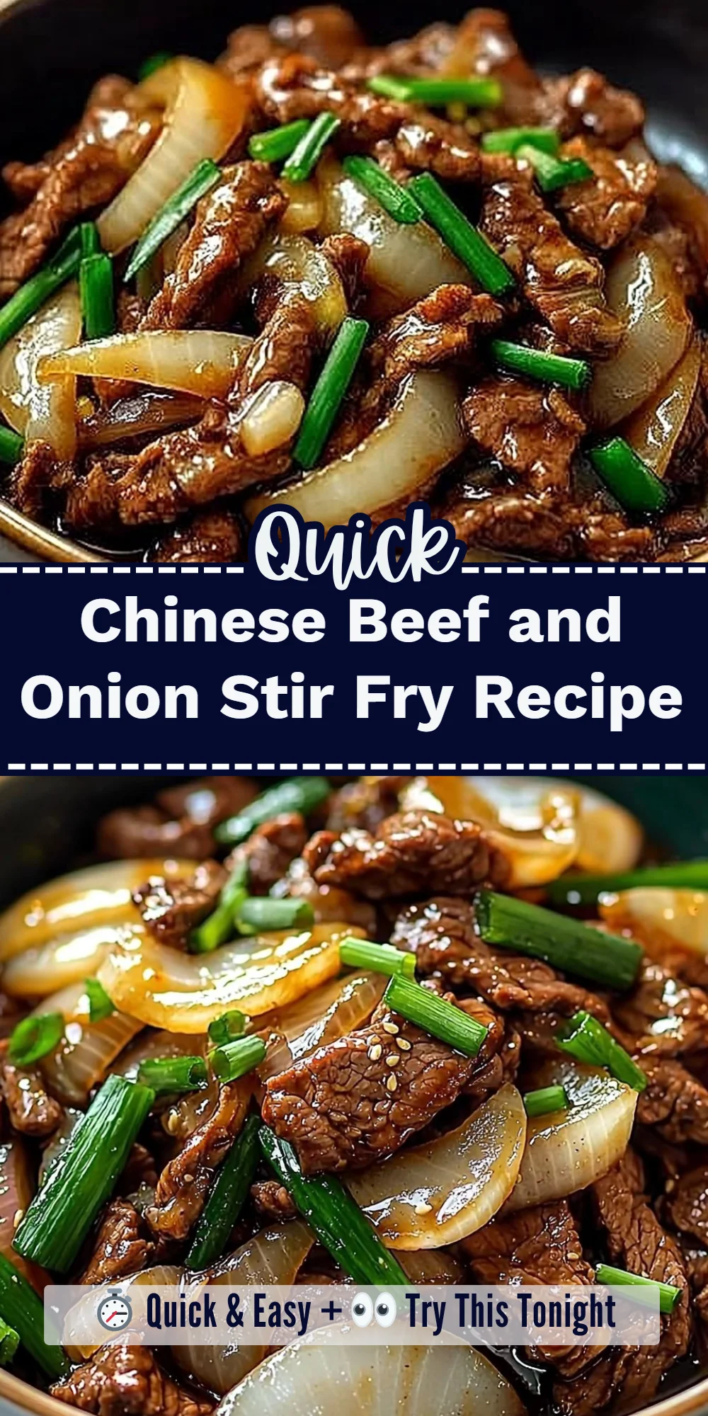 Chinese Beef and Onion Stir Fry Recipe
