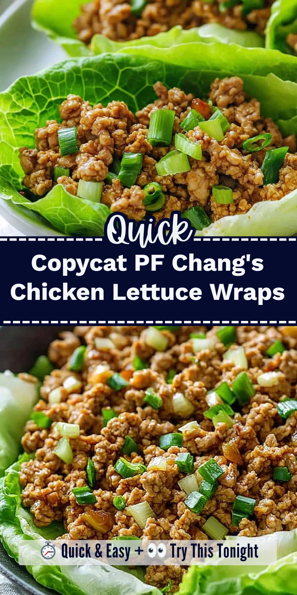 Copycat PF Chang's Chicken Lettuce Wraps