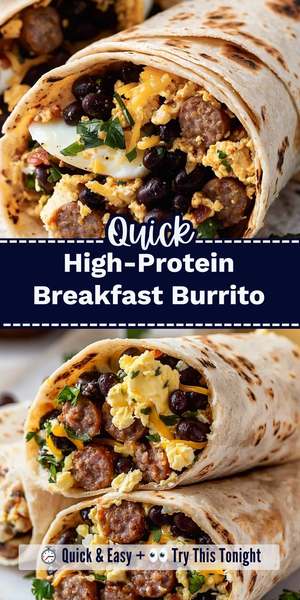 High-Protein Breakfast Burrito