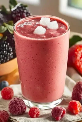 Colorful homemade fruit smoothies made with fresh ingredients