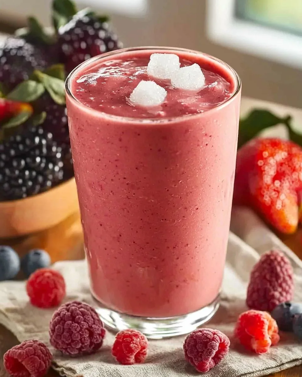 Homemade Fruit Smoothies Recipe