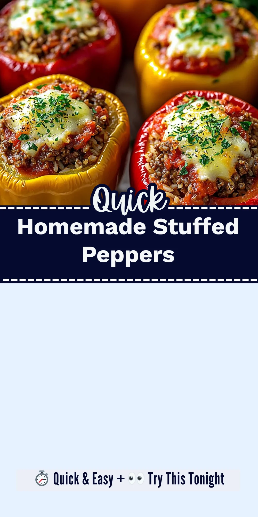 Homemade Stuffed Peppers