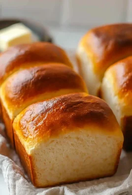 Freshly baked Japanese Milk Bread in a rustic setting