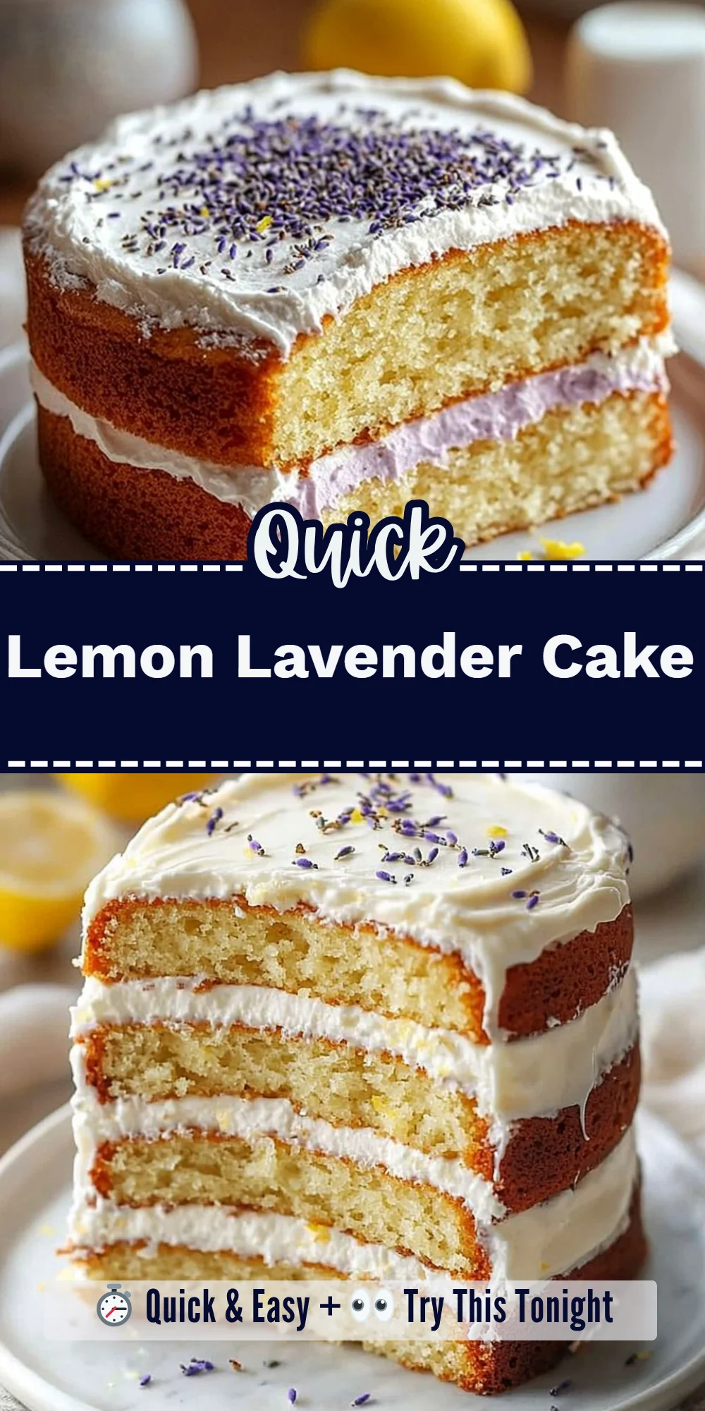 Lemon Lavender Cake