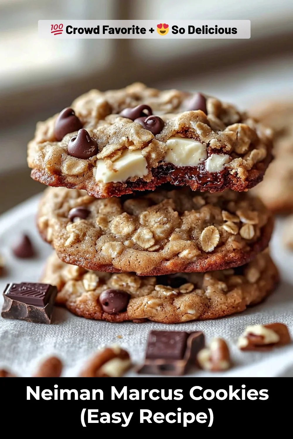 Neiman Marcus Cookies (Easy Recipe)