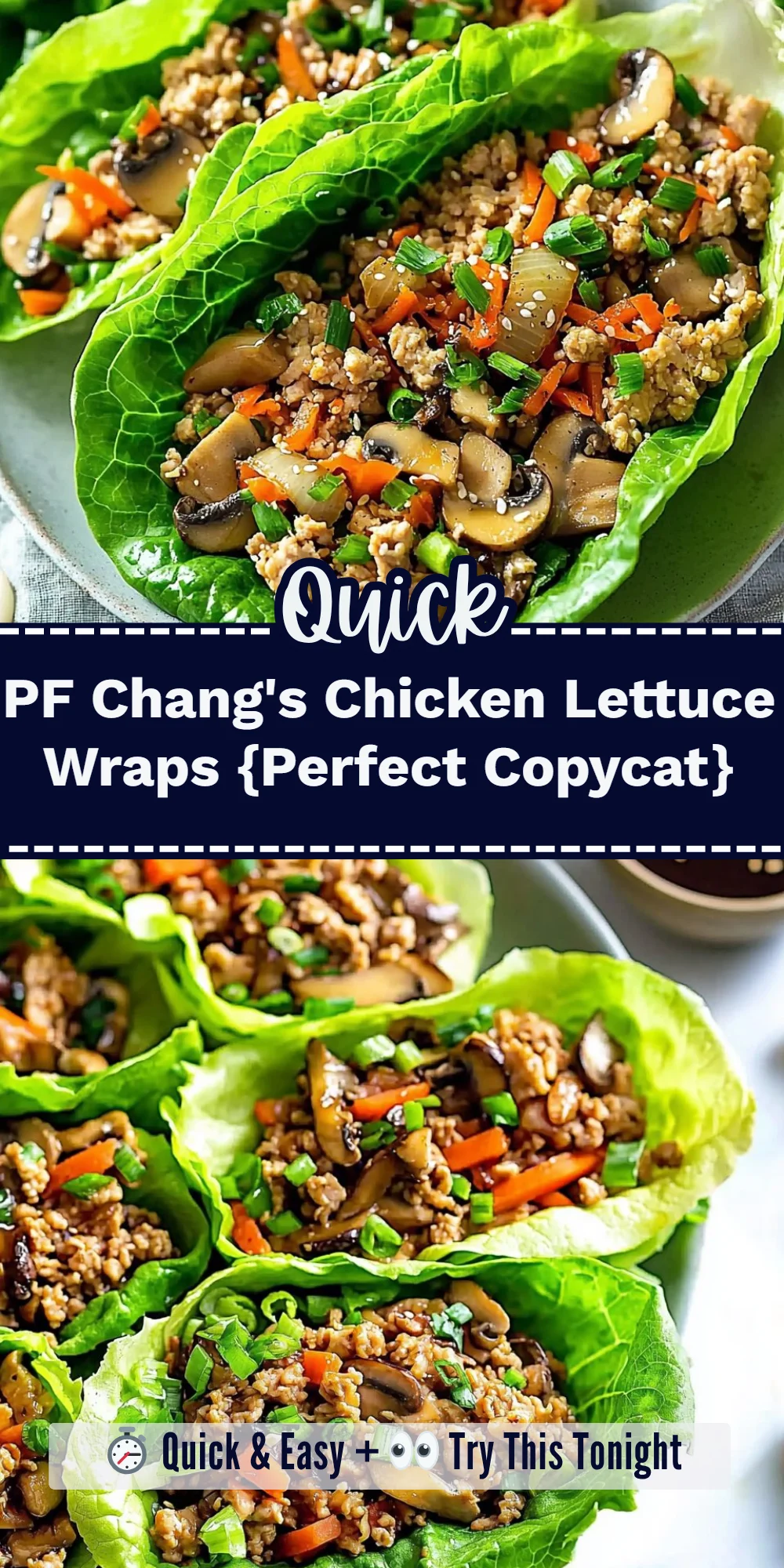 PF Chang's Chicken Lettuce Wraps {Perfect Copycat}