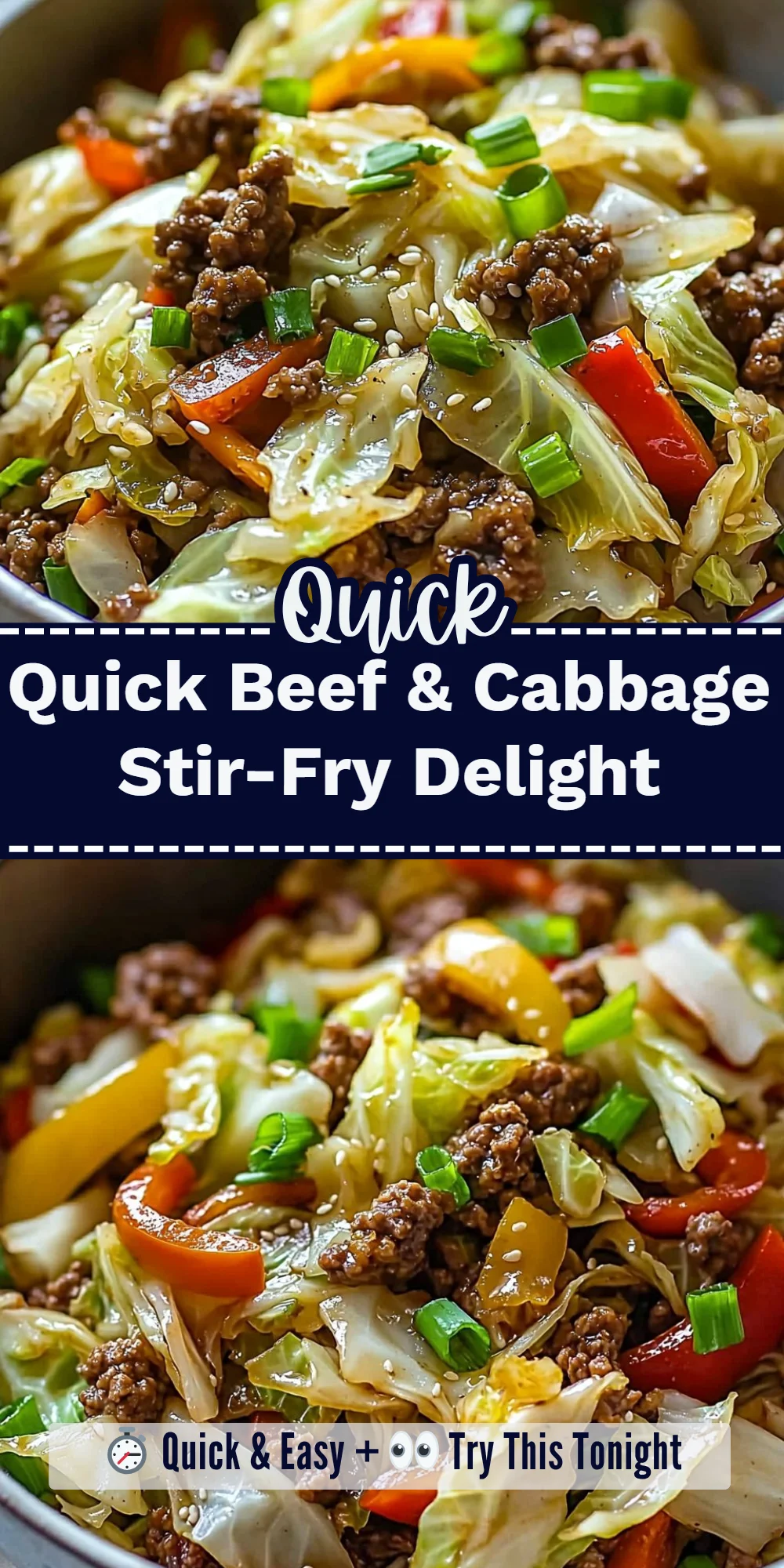 Quick Beef & Cabbage Stir-Fry Delight
