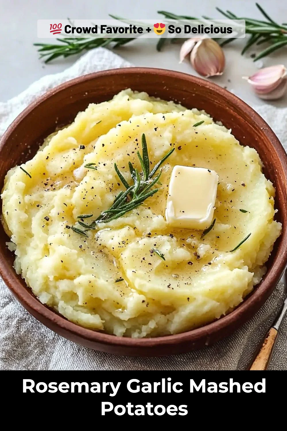 Rosemary Garlic Mashed Potatoes