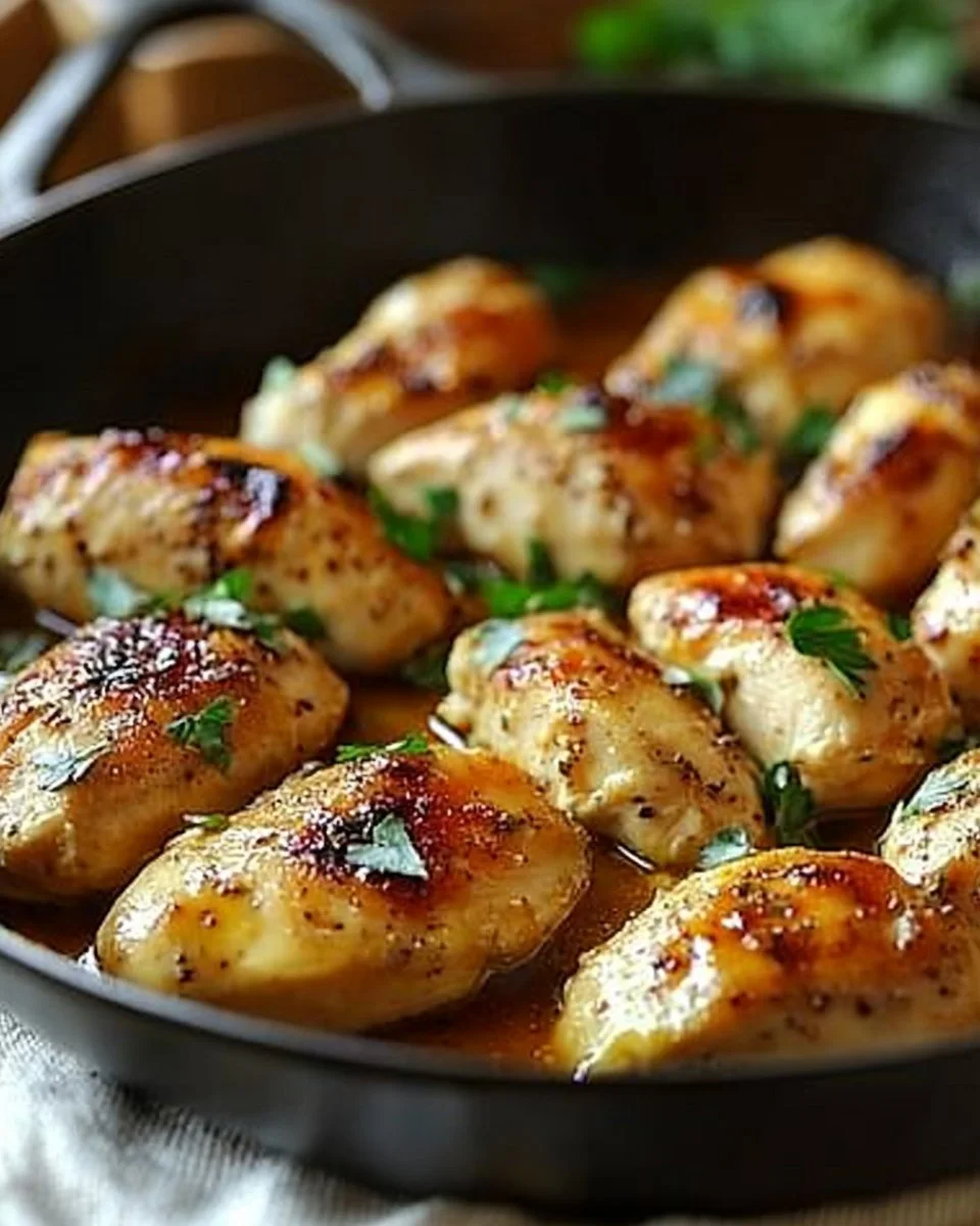 Delicious Butter Chicken Skillet served at Texas Roadhouse with spices and herbs