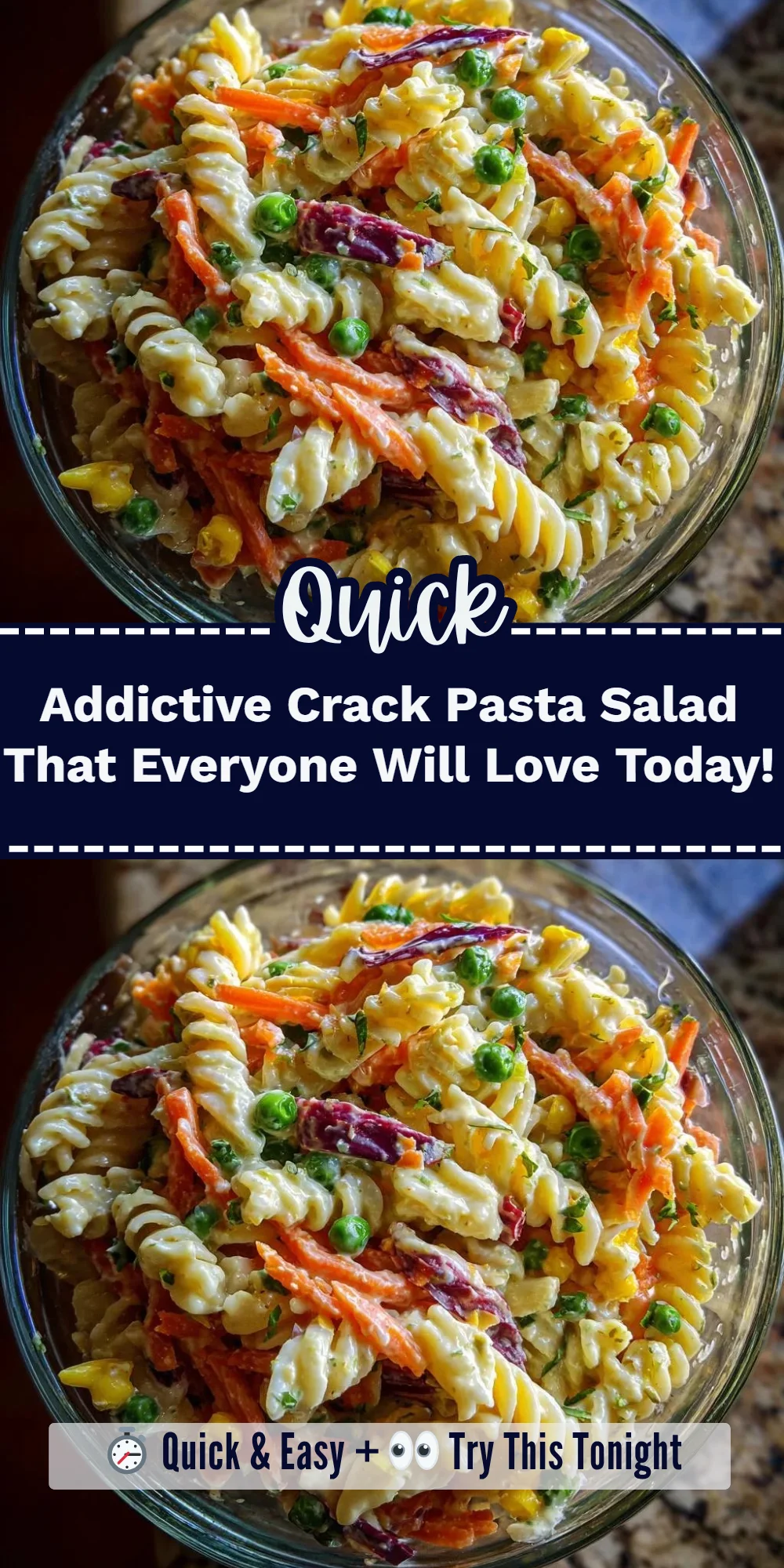 Addictive Crack Pasta Salad That Everyone Will Love Today!
