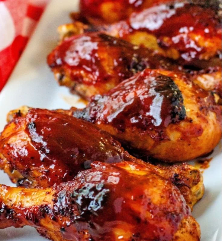 Baked BBQ Chicken Drumsticks