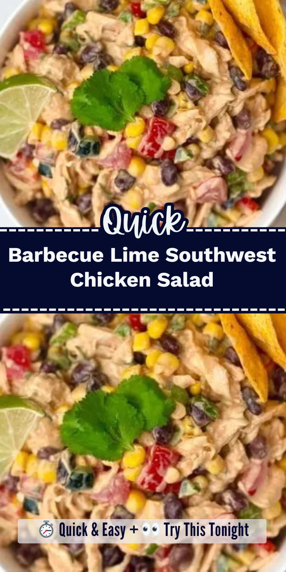 Barbecue Lime Southwest Chicken Salad