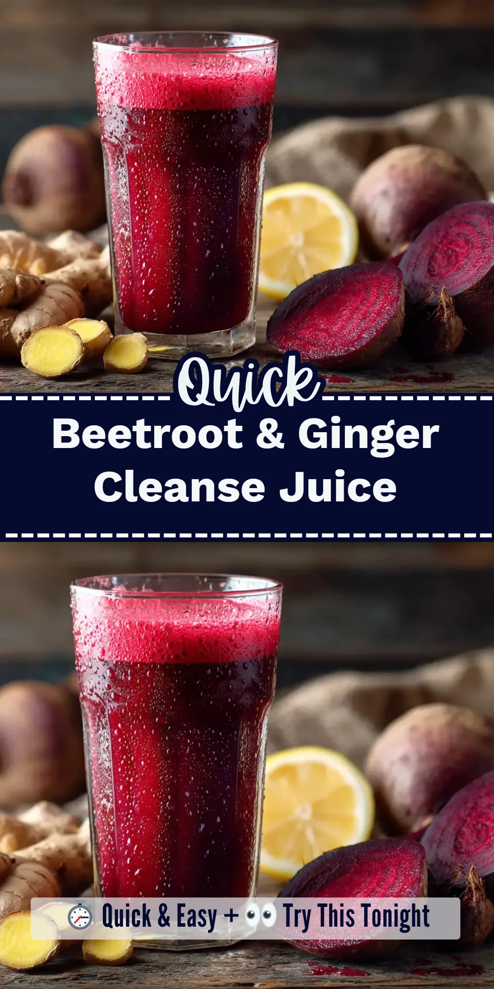 Beetroot & Ginger Cleanse Juice