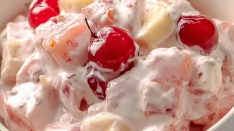 Delicious Better Than Sex Fruit Salad full of fresh fruits