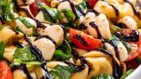 Caprese Salad with Tortellini