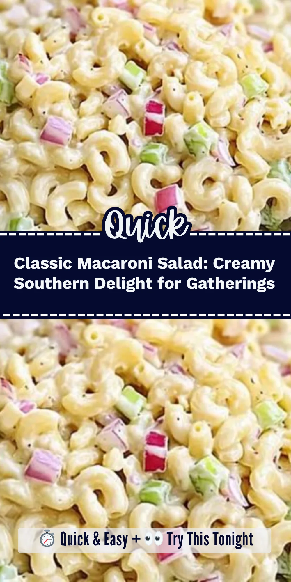 Classic Macaroni Salad: Creamy Southern Delight for Gatherings