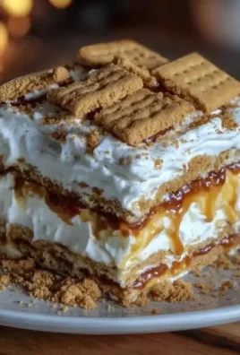 Delicious creamy no-bake icebox cake served with fresh berries
