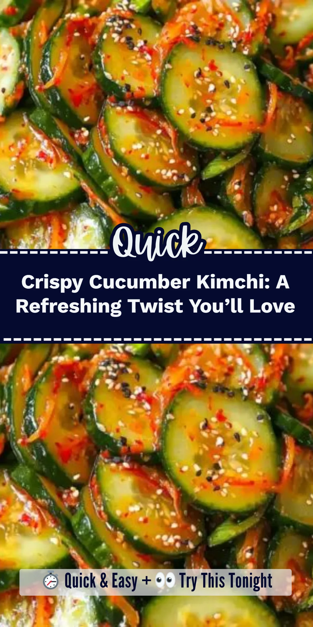 Crispy Cucumber Kimchi: A Refreshing Twist You’ll Love