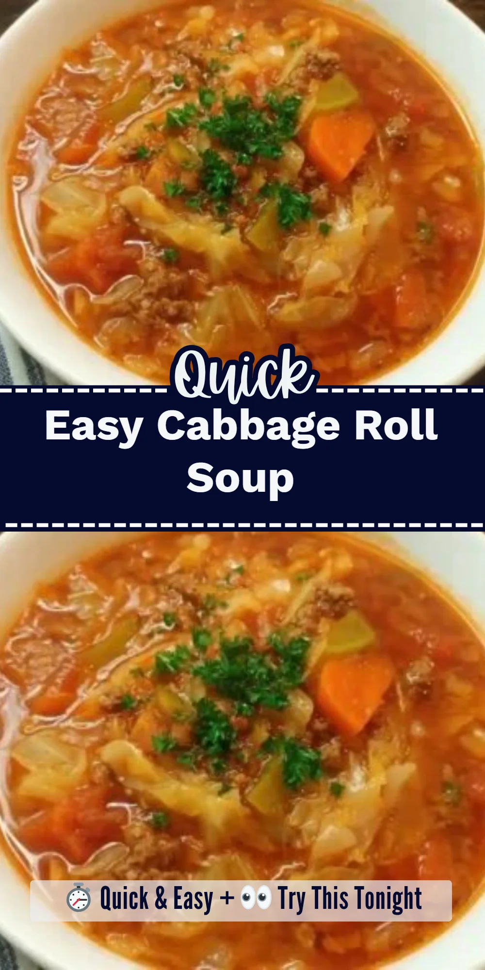 Easy Cabbage Roll Soup
