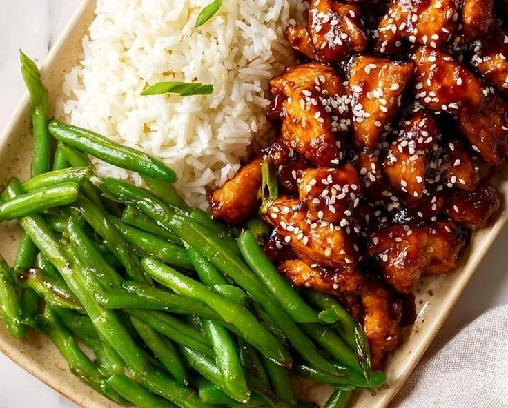 Easy High Protein Sesame Chicken