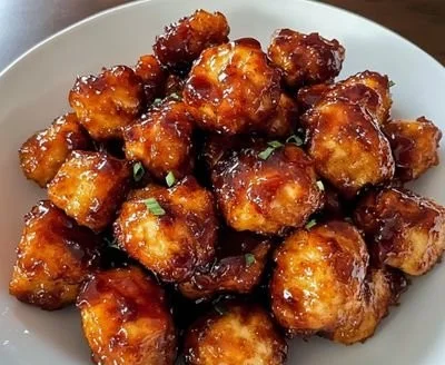 Enjoy Irresistible Air Fryer Honey BBQ Chicken Bites Today!