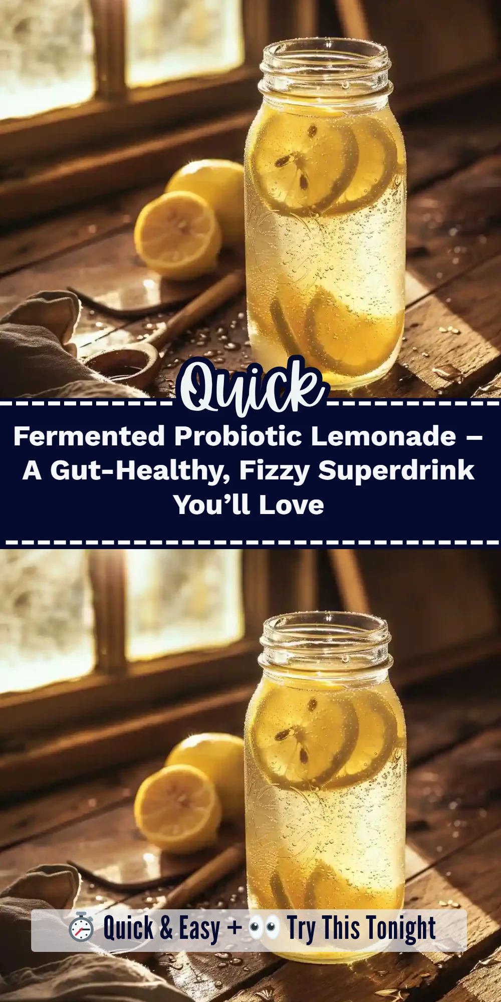 Fermented Probiotic Lemonade – A Gut-Healthy, Fizzy Superdrink You’ll Love
