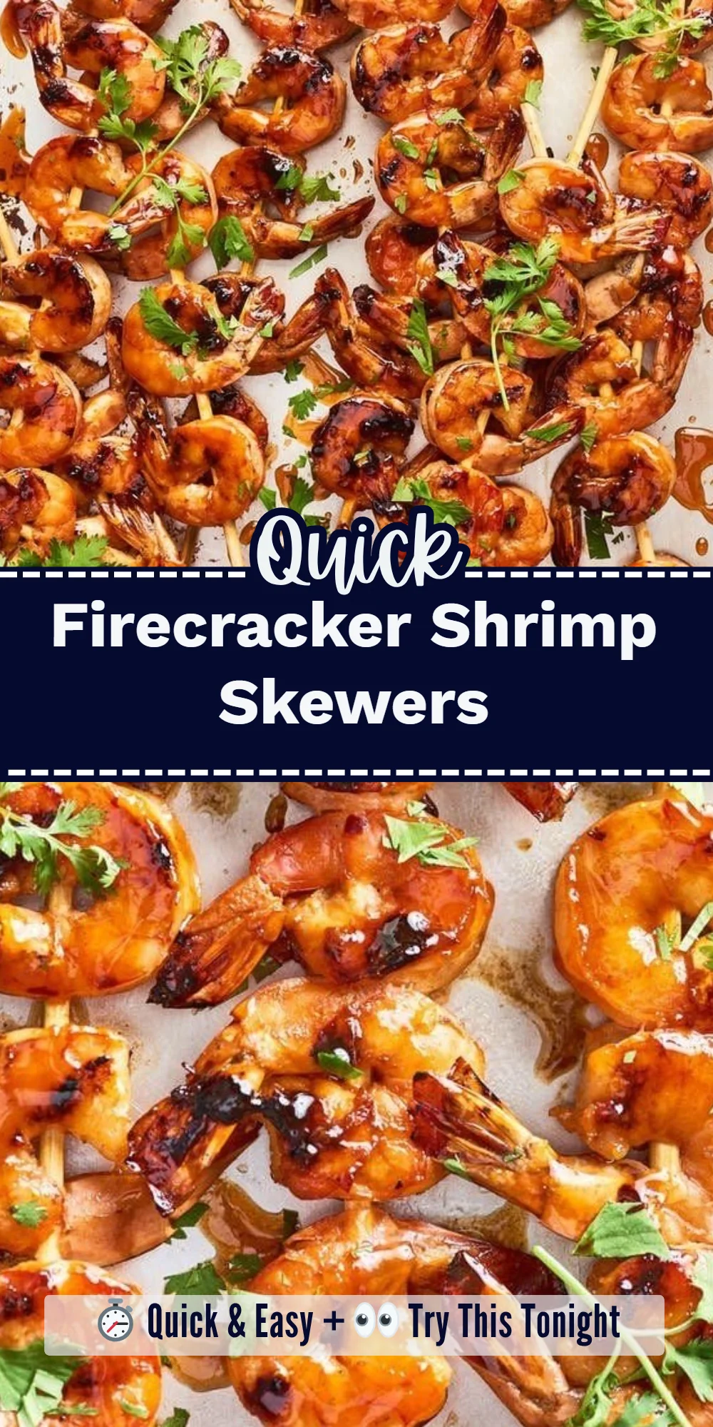 Firecracker Shrimp Skewers