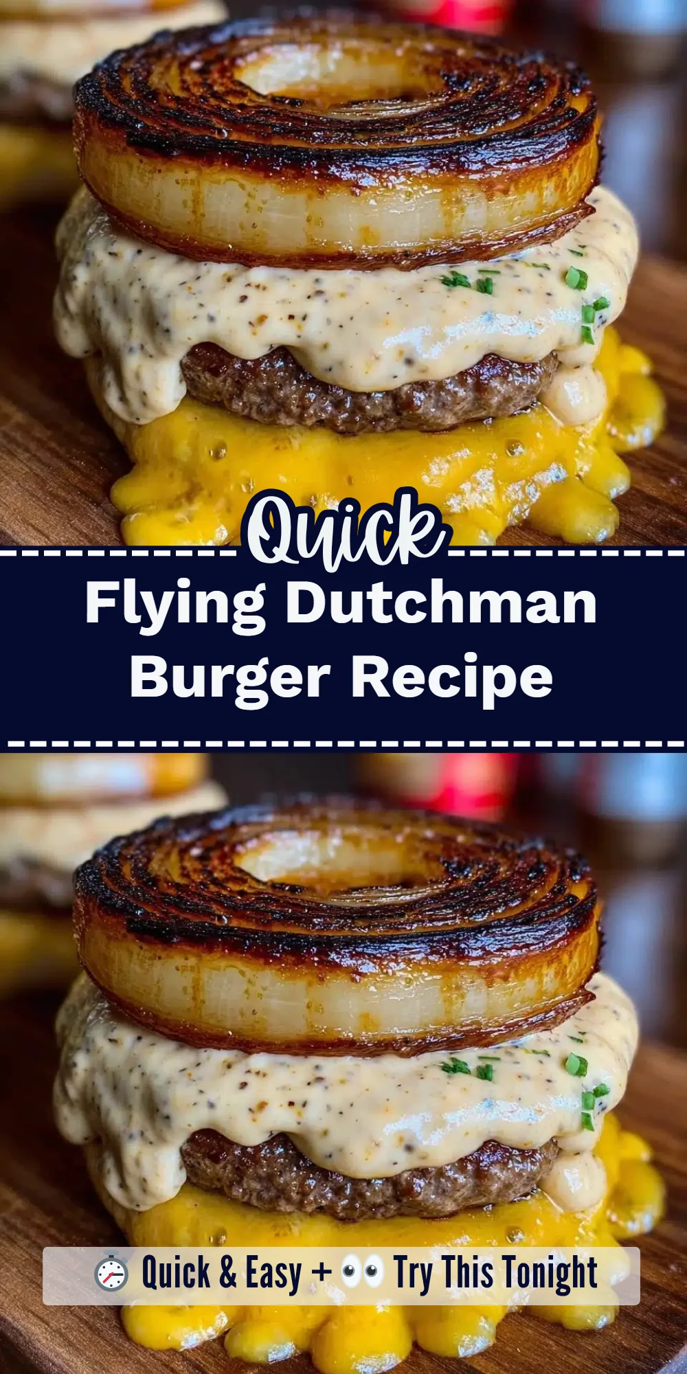 Flying Dutchman Burger Recipe