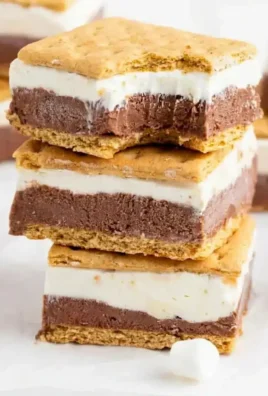 Delicious Frozen S’mores Bars served on a plate, ideal summer dessert.