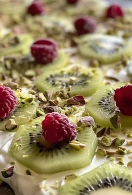 Delicious homemade Frozen Yogurt Bark topped with fruits and nuts.