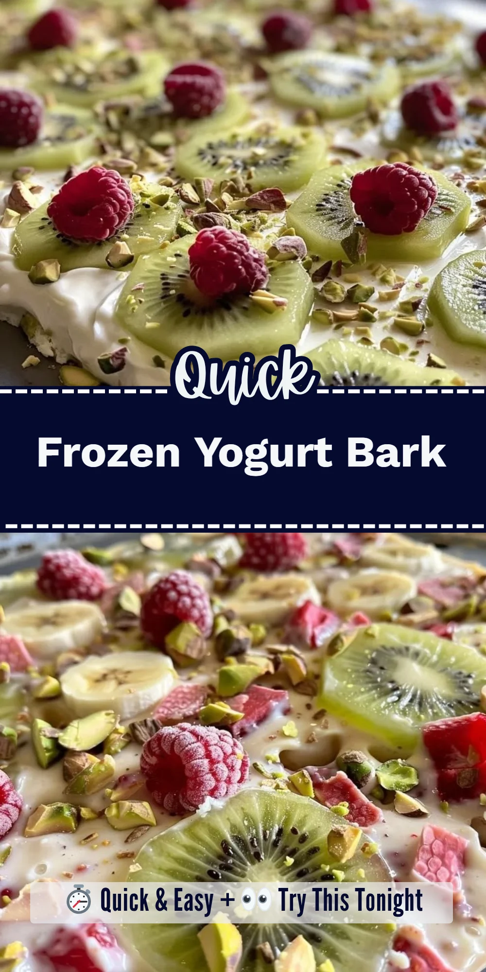 Frozen Yogurt Bark