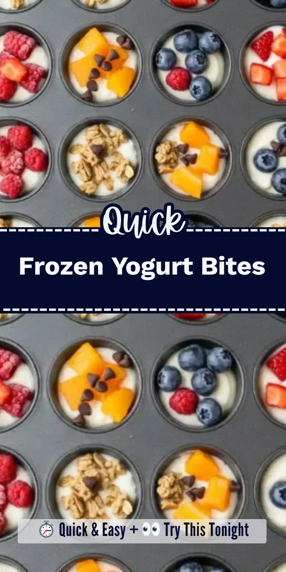 Frozen Yogurt Bites