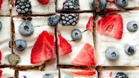 Frozen Yogurt Granola Bars