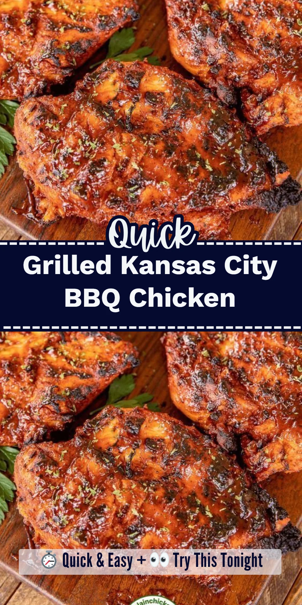 Grilled Kansas City BBQ Chicken