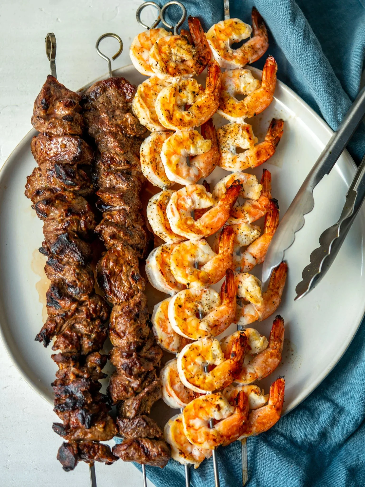 Grilled Surf and Turf Skewers