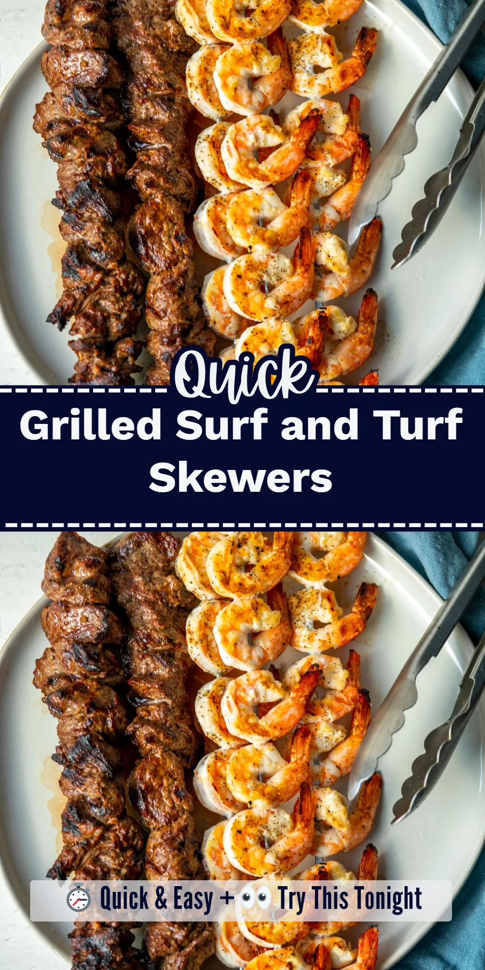 Grilled Surf and Turf Skewers