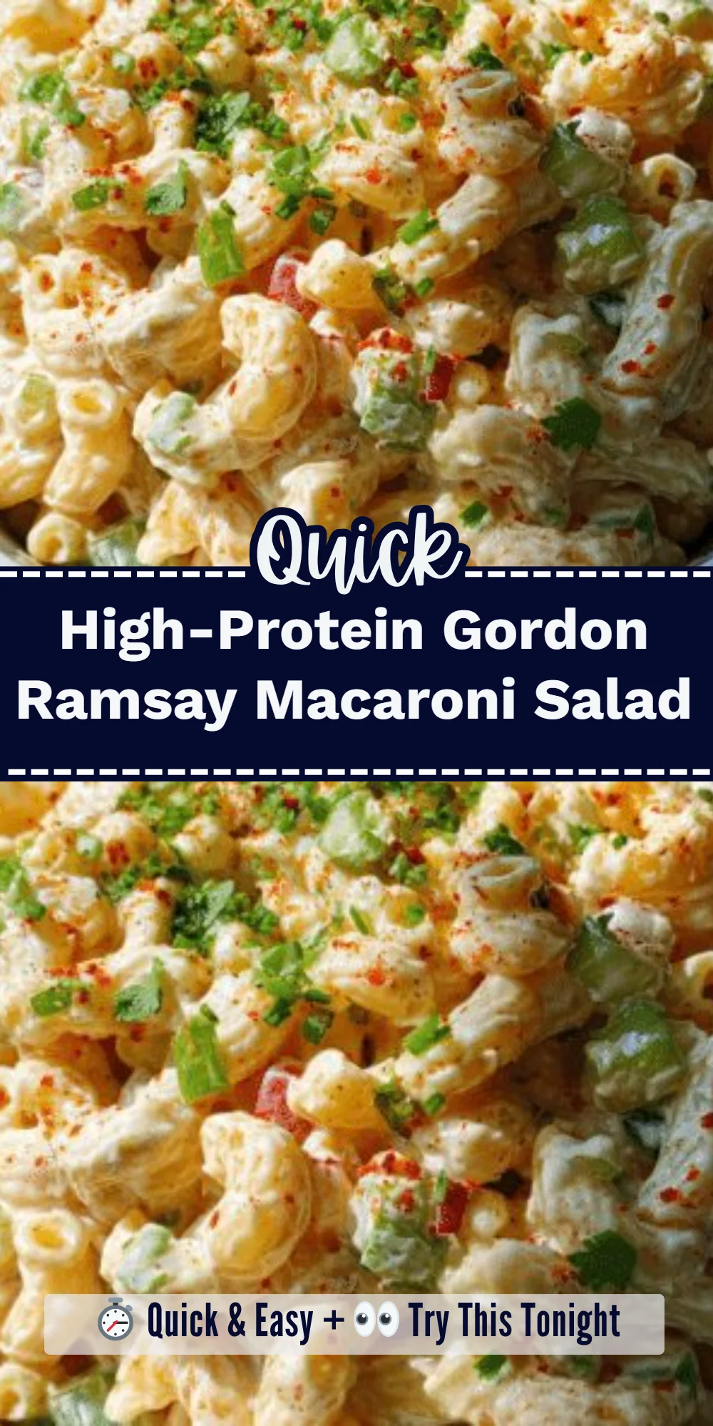 High-Protein Gordon Ramsay Macaroni Salad