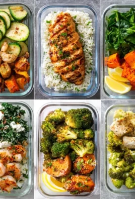 High protein meal prep dishes ready for healthy eating and fitness.