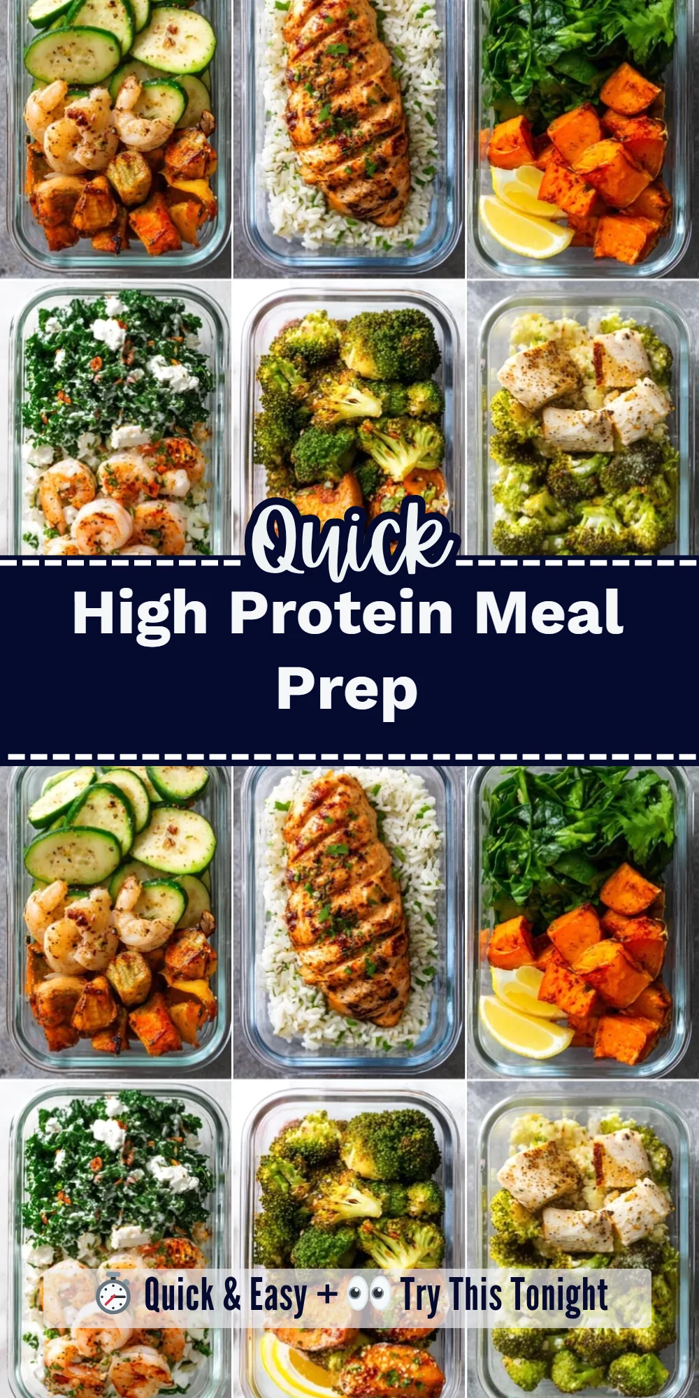 High Protein Meal Prep