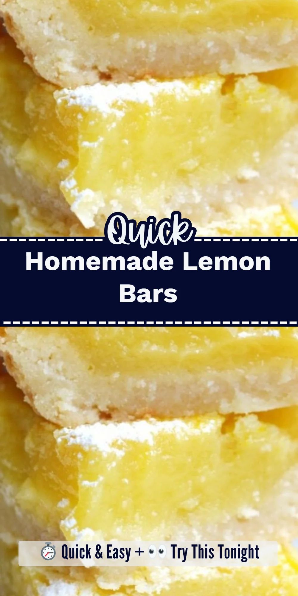 Homemade Lemon Bars