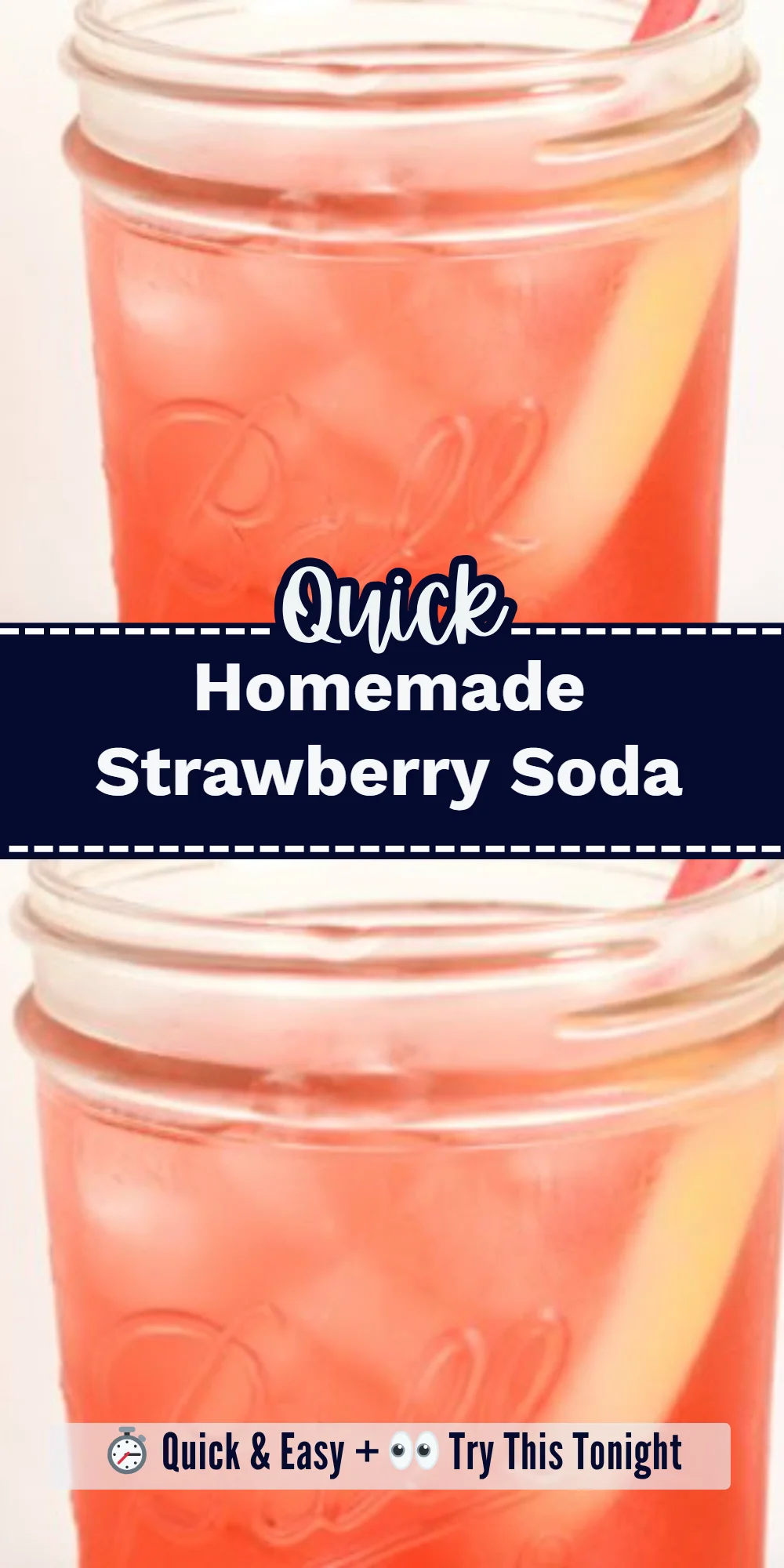Homemade Strawberry Soda