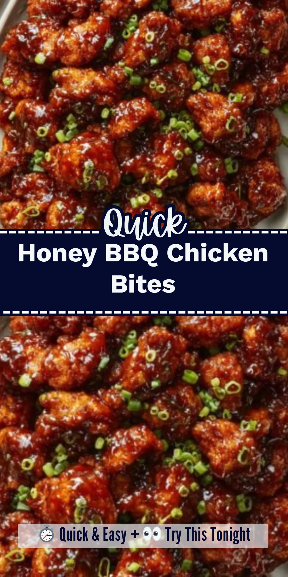 Honey BBQ Chicken Bites