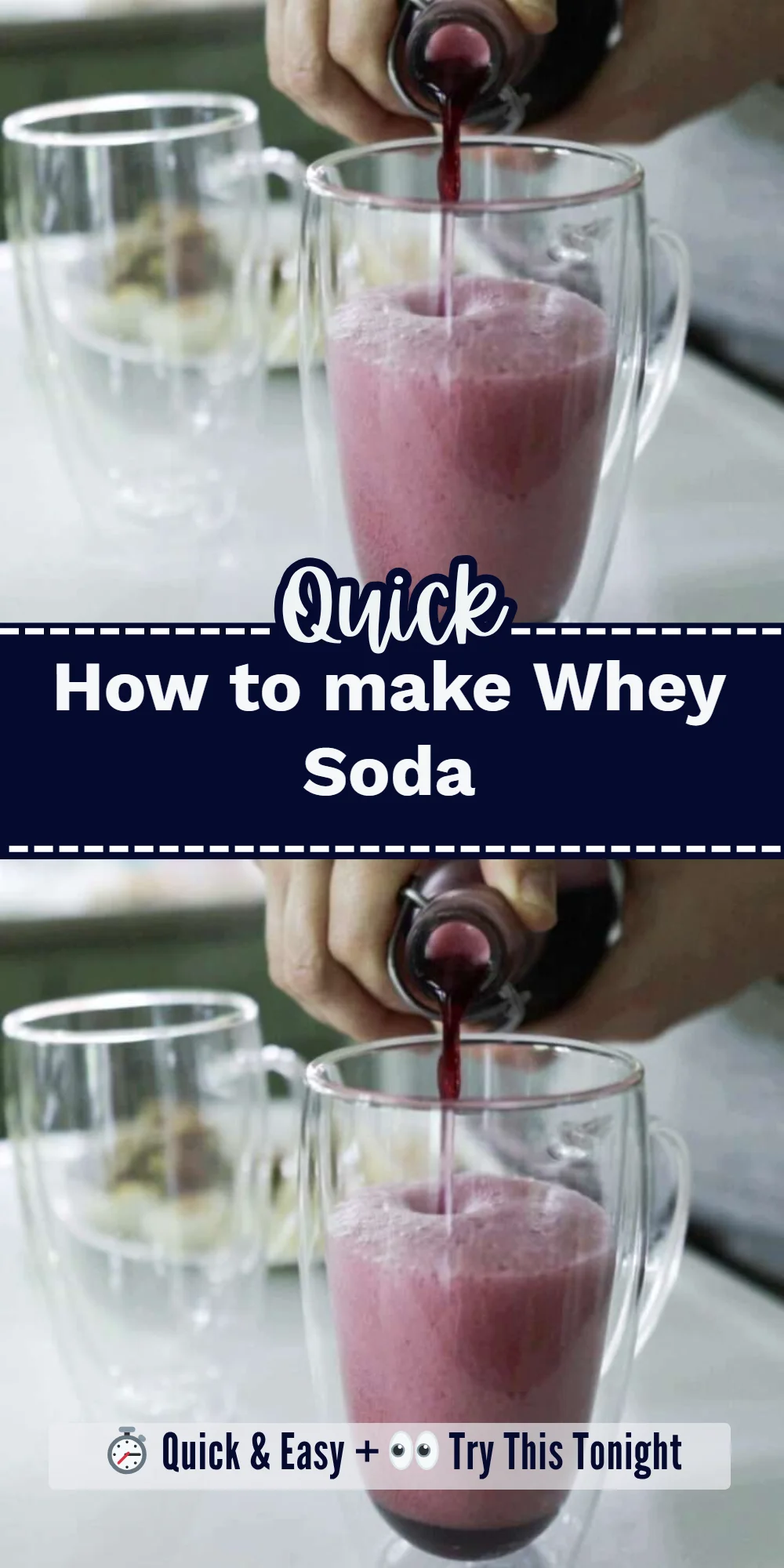 How to make Whey Soda