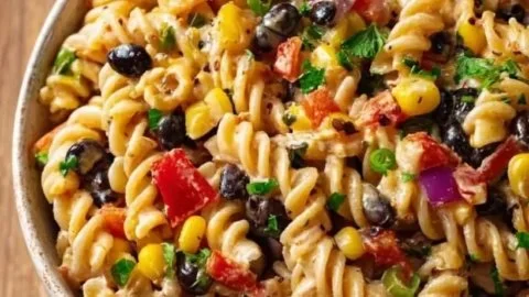 Irresistible High Protein Southwest Pasta Salad