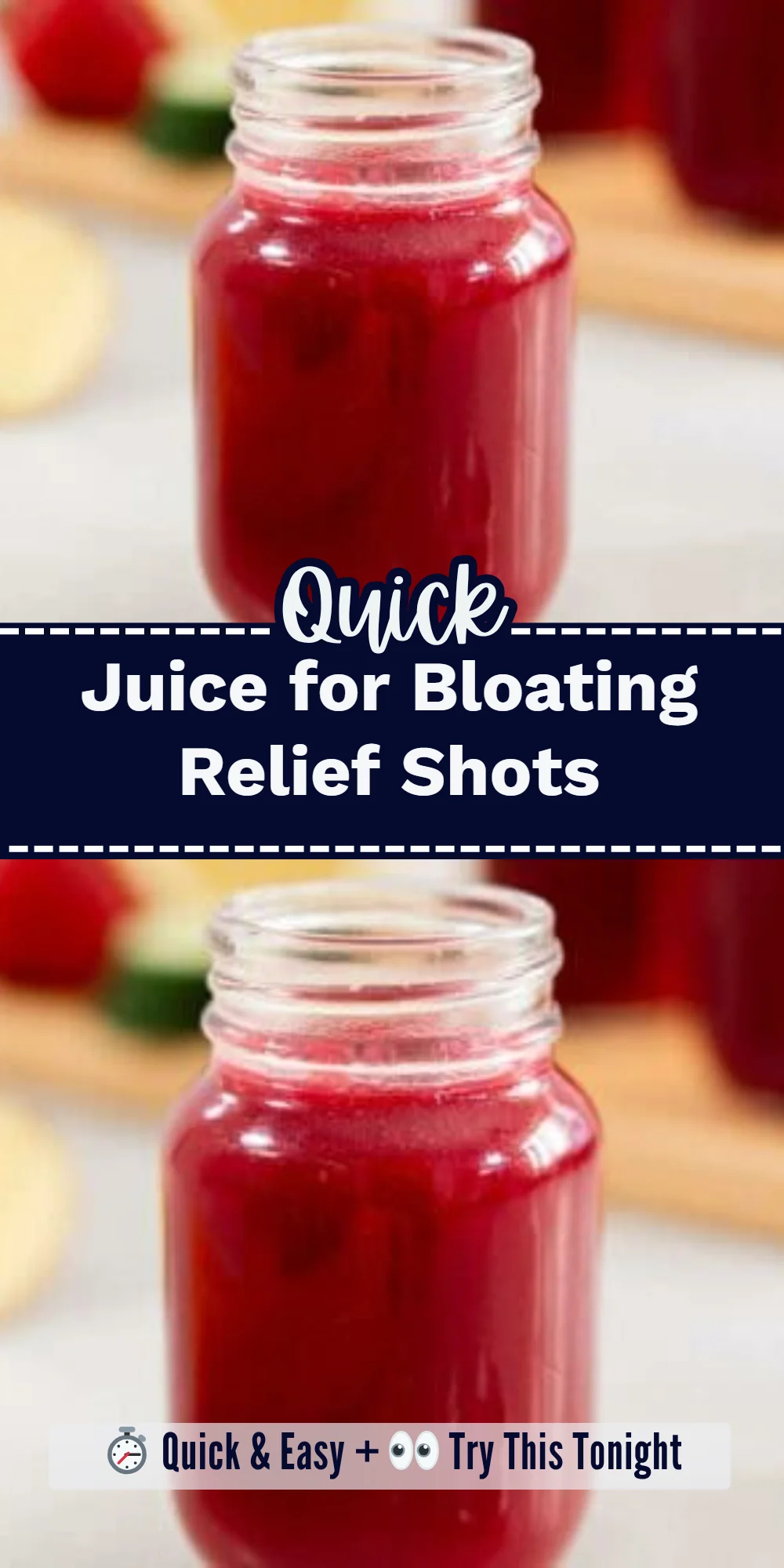 Juice for Bloating Relief Shots