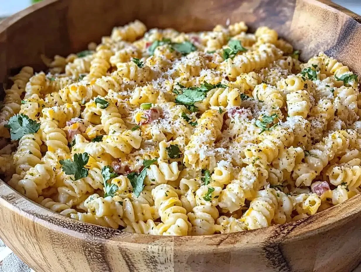 Mexican Street Corn Pasta Salad: Easy Dish!