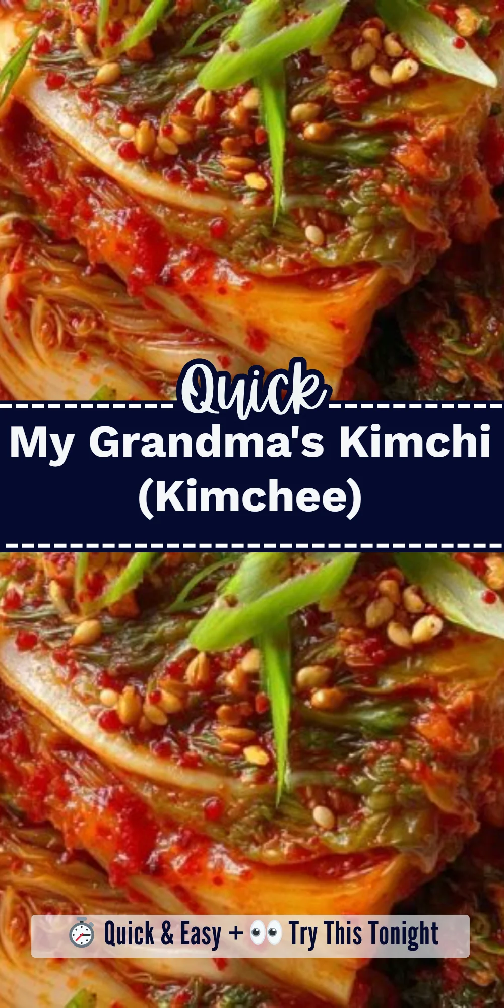 My Grandma's Kimchi (Kimchee)