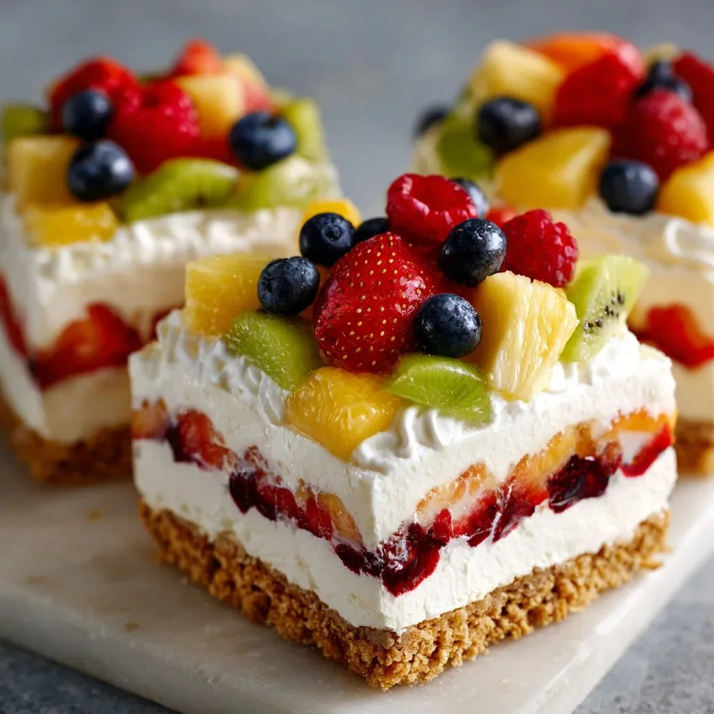 Colorful no-bake summer desserts prepared in 10 minutes